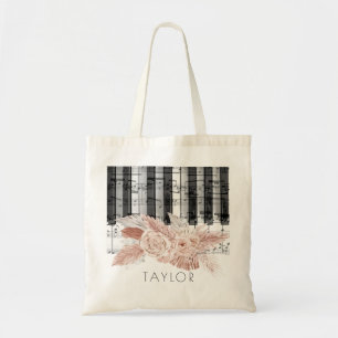 pampas grass music name  tote bag