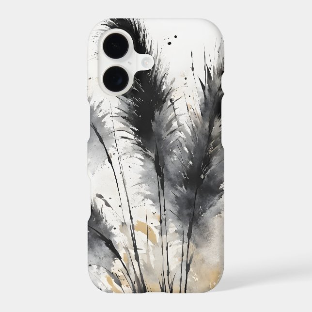 Pampas Grass - Watercolor flowers (Back)