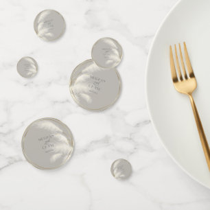 Pampas Grass Wedding Confetti