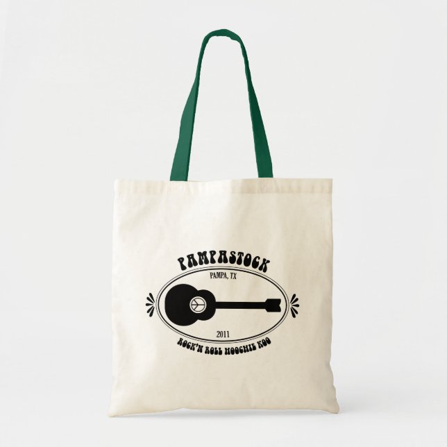 Pampastock Guitar Logo Tote Bag (Front)
