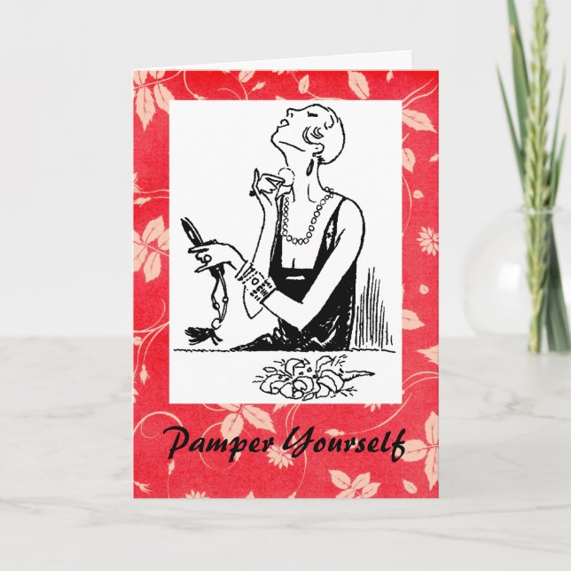 Pamper Yourself Card (Front)