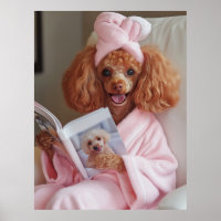 Pampered Poodle Reading Day