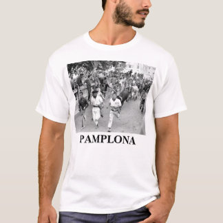 Pamplona Spain Running of the Bulls T-Shirt