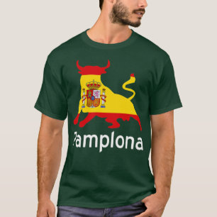 Pamplona Spain Running of the Bulls T-Shirt