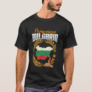 Pamporovo Bulgaria Flag Souvenir T-Shirt