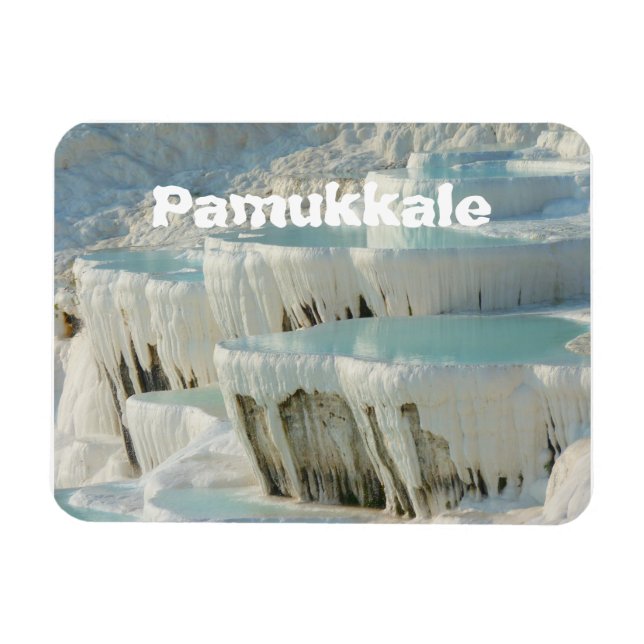 Pamukkale Turkey Magnet (Horizontal)