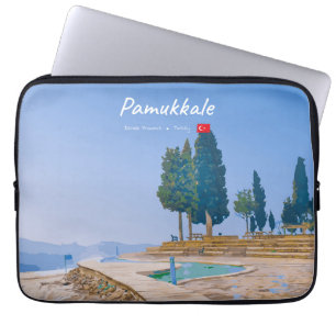 Pamukkale, Turkey - Thermal Pools Laptop Sleeve