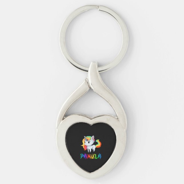 Pamula Unicorn Key Ring (Front)