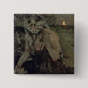 Pan, 1899 15 cm square badge