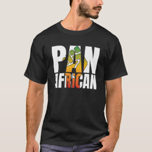 Pan African African American Fist Black History Mo T-Shirt
