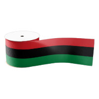Pan African & Afro-American UNIA Flag Ribbon