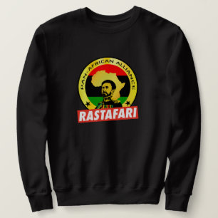 PAN-AFRICAN-ALLIANCE Africa Jah Rastafari Sweater 
