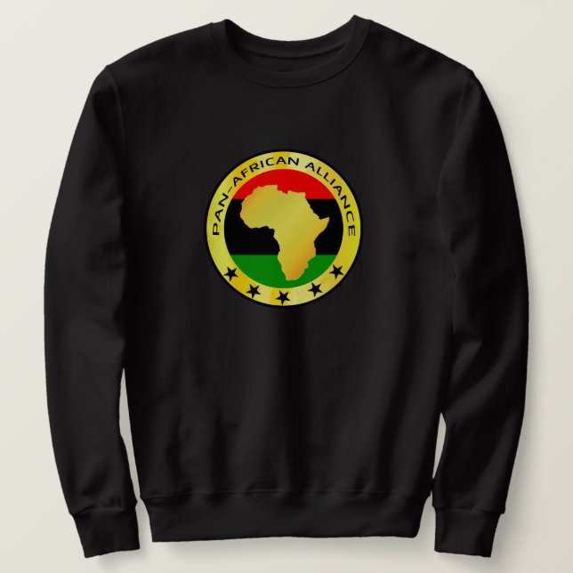 PAN-AFRICAN-ALLIANCE UNIA Africa Roots Sweater  (Design Front)