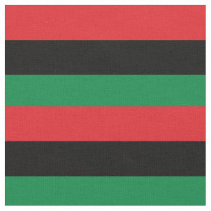 Pan African Flag African American Symbol Fabric