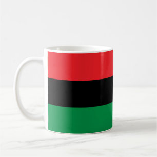 Pan African flag, Afro American Black history Coffee Mug