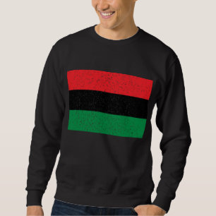 Pan African flag, Afro American Black history Sweatshirt