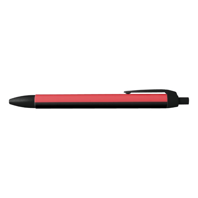 Pan-African Flag Black Ink Pen (Top)