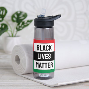 Pan African Flag, Black Lives Matter, Unia Symbol Water Bottle