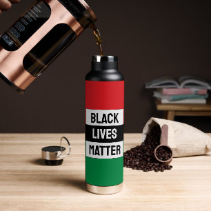 Pan African Flag, Black Lives Matter, Unia Symbol Water Bottle