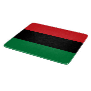 Pan-African Flag Cutting Board