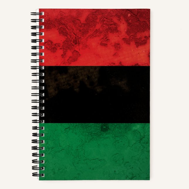 Pan-African flag Notebook (Front)