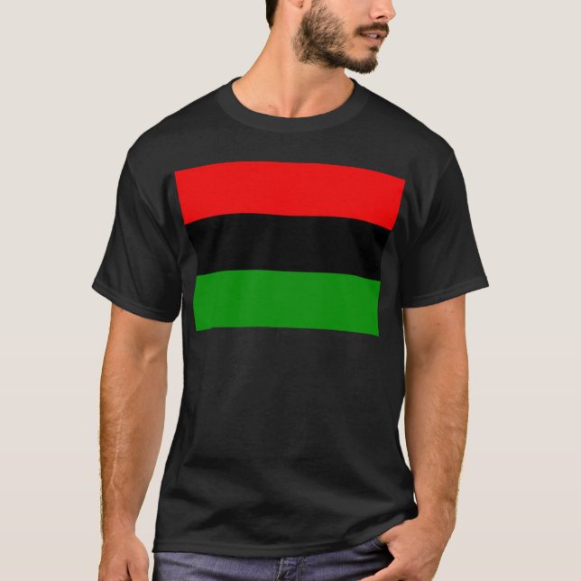 Pan African Flag t-shirt (Front)