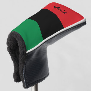 Pan African Flag & UNIA golfing / Sports Golf Head Cover