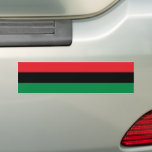Pan African Flag & Unia Symbol / sports fan Bumper Sticker<br><div class="desc">Bumper Stickers (Cars): Pan African flag symbol - UNIA / A horizontal triband of red,  black,  and green. The Pan-African flag—also known as the Afro-American flag,  Black Liberation flag,  UNIA flag. Often used with Black Lives Matter movement.</div>