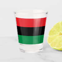 Pan African Flag & Unia Symbol / sports fan