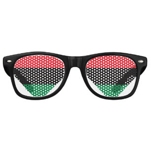 Pan African Heart Retro Sunglasses