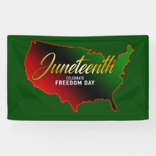 Pan African, Juneteenth Banner