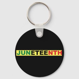 Pan African, Juneteenth Key Ring