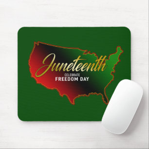 Pan African, Juneteenth  Mouse Pad
