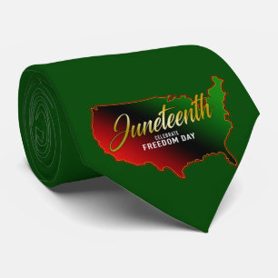 Pan African, Juneteenth Neck Tie