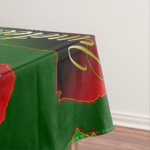 Pan African, Juneteenth Tablecloth
