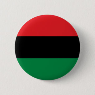 Pan African UNIA Flag 6 Cm Round Badge