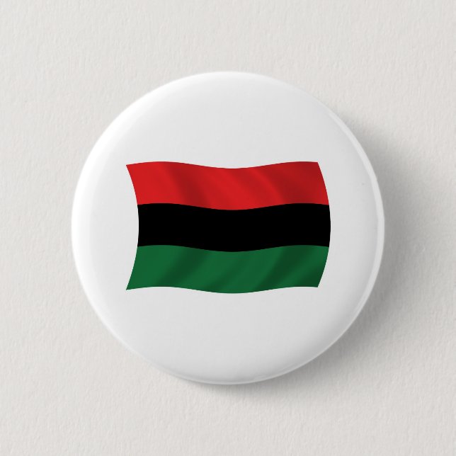 Pan African (UNIA) Flag Button (Front)