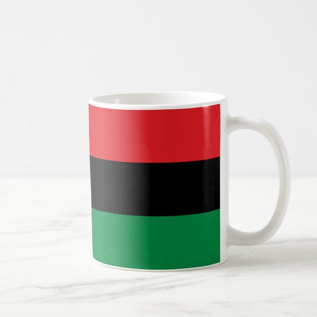 Pan African UNIA Flag Coffee Mug (Right)