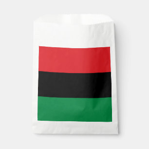 Pan African UNIA Flag Favour Bag
