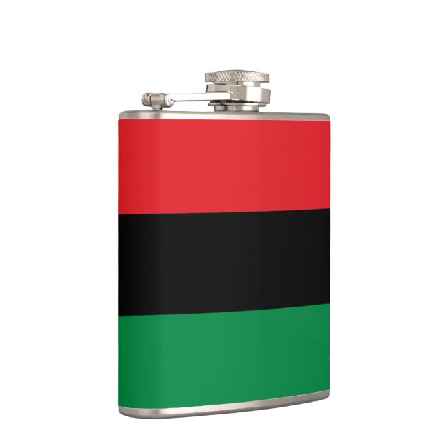 Pan African UNIA Flag Hip Flask (Right)