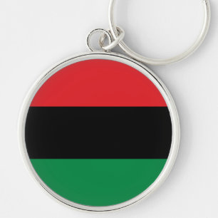 Pan African UNIA Flag Key Ring