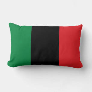 Pan African UNIA Flag Lumbar Cushion