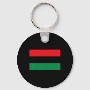 Pan African Unia Flag Map Continent Black History Key Ring