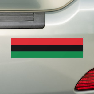 Pan-African UNIA Kwanzaa flag Bumper Sticker