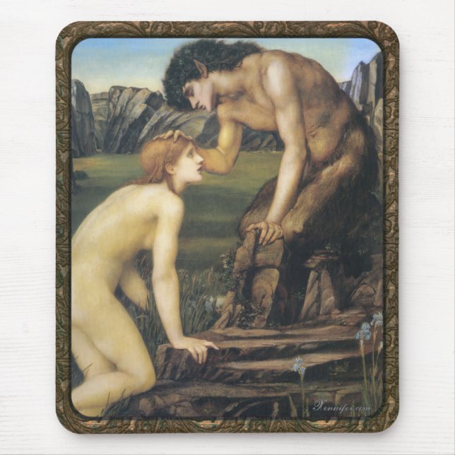 Pan and Psyche Mousepad (Front)