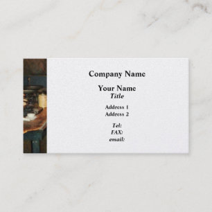 Pan Balance and Alum - Platinum Business Card