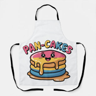 Pan-Cakes Funny Pansexual LGBTQ Funny Pride Apron