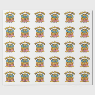Pan-Cakes Funny Pansexual LGBTQ Funny Pride Month Wrapping Paper