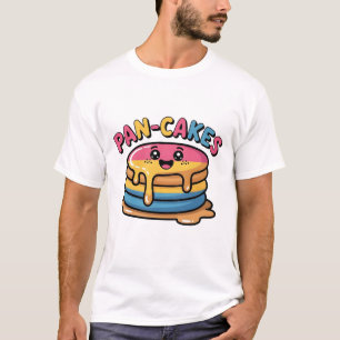 Pan-Cakes Funny Pansexual LGBTQ Funny Pride T-Shirt