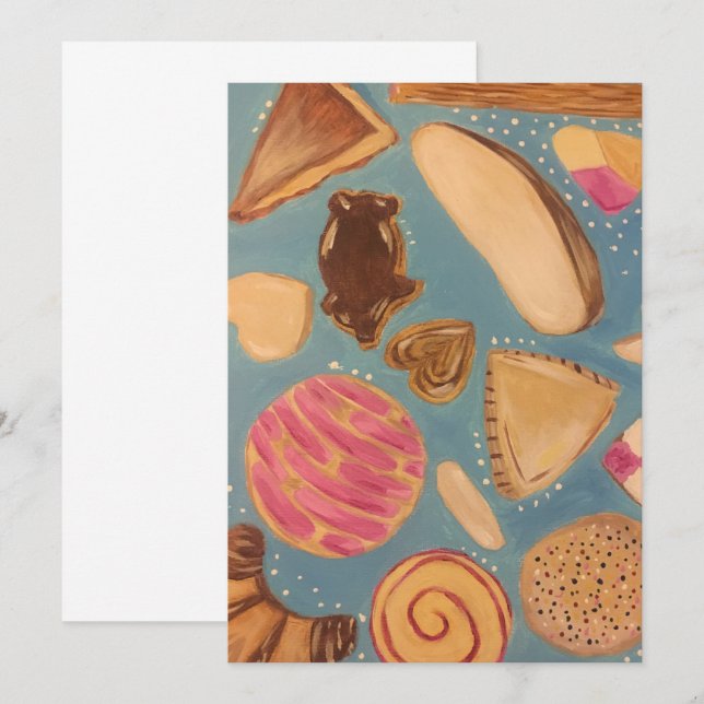 Pan Dulce Invitation (Front/Back)